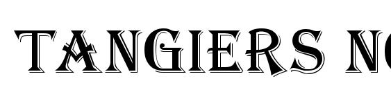 Tangiers normal Font