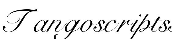 Tangoscriptssk regular Font