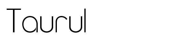 Taurul font, free Taurul font, preview Taurul font