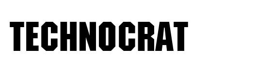 Technocrat light font, free Technocrat light font, preview Technocrat light font