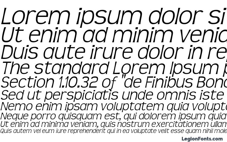 specimens TeenLight Italic font, sample TeenLight Italic font, an example of writing TeenLight Italic font, review TeenLight Italic font, preview TeenLight Italic font, TeenLight Italic font