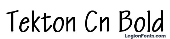 Tekton Cn Bold font, free Tekton Cn Bold font, preview Tekton Cn Bold font