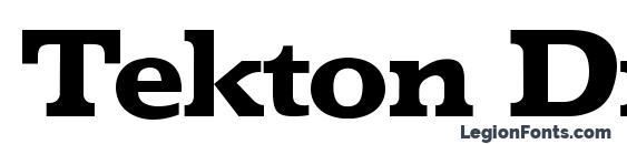 Tekton Display SSi font, free Tekton Display SSi font, preview Tekton Display SSi font