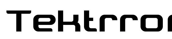 Tektrron regular font, free Tektrron regular font, preview Tektrron regular font