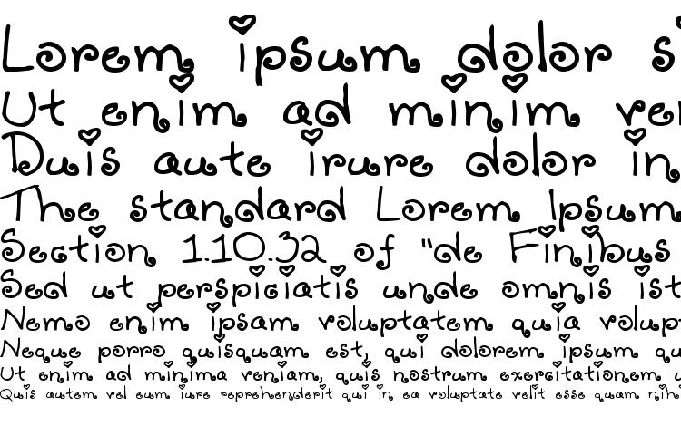 specimens Tenbitesch font, sample Tenbitesch font, an example of writing Tenbitesch font, review Tenbitesch font, preview Tenbitesch font, Tenbitesch font