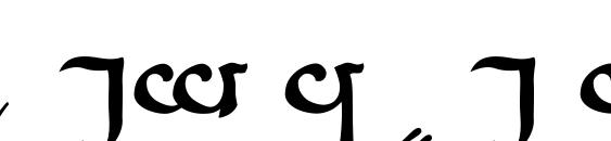 Tengwar Sindarin A Font