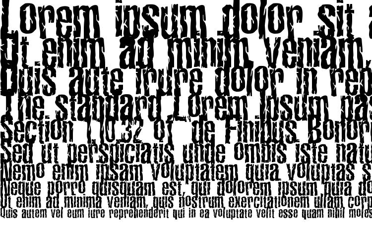specimens Terrorama chiseled font, sample Terrorama chiseled font, an example of writing Terrorama chiseled font, review Terrorama chiseled font, preview Terrorama chiseled font, Terrorama chiseled font