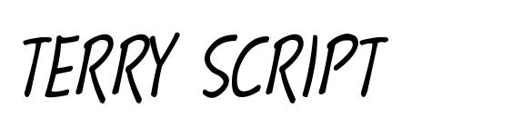 Terry Script font, free Terry Script font, preview Terry Script font