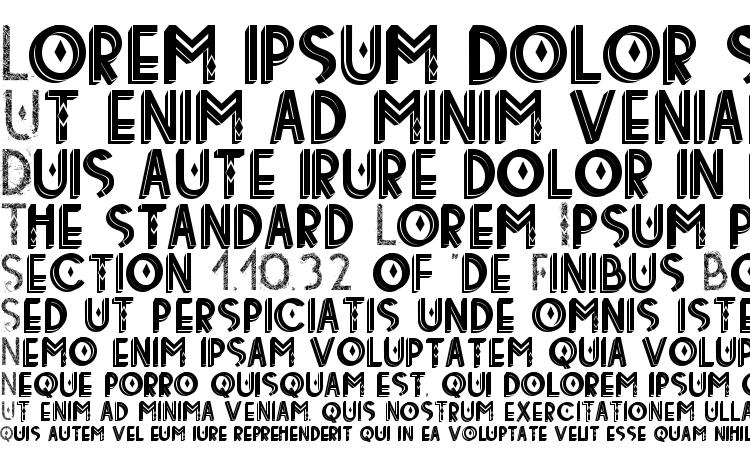 specimens tetradecorative font, sample tetradecorative font, an example of writing tetradecorative font, review tetradecorative font, preview tetradecorative font, tetradecorative font