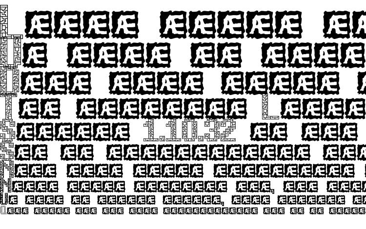 specimens Tetricide BRK font, sample Tetricide BRK font, an example of writing Tetricide BRK font, review Tetricide BRK font, preview Tetricide BRK font, Tetricide BRK font