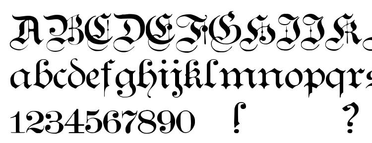 glyphs Teutonic No1 DemiBold font, сharacters Teutonic No1 DemiBold font, symbols Teutonic No1 DemiBold font, character map Teutonic No1 DemiBold font, preview Teutonic No1 DemiBold font, abc Teutonic No1 DemiBold font, Teutonic No1 DemiBold font