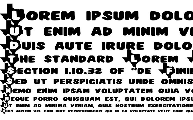 specimens Texas7 font, sample Texas7 font, an example of writing Texas7 font, review Texas7 font, preview Texas7 font, Texas7 font