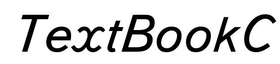 TextBookC Italic Font