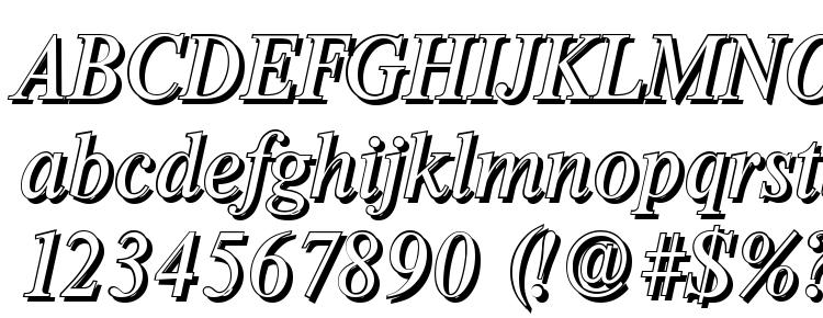 glyphs ThamesShadow Italic font, сharacters ThamesShadow Italic font, symbols ThamesShadow Italic font, character map ThamesShadow Italic font, preview ThamesShadow Italic font, abc ThamesShadow Italic font, ThamesShadow Italic font