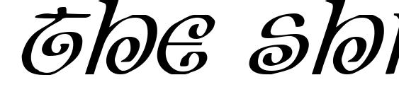 The Shire Italic font, free The Shire Italic font, preview The Shire Italic font