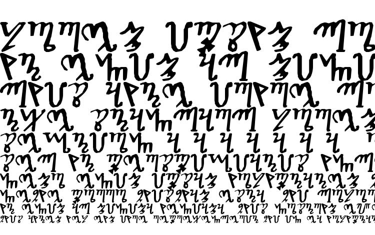 specimens Theban font, sample Theban font, an example of writing Theban font, review Theban font, preview Theban font, Theban font