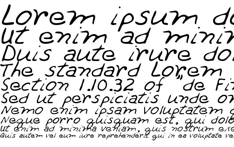 specimens Thrashr Regular font, sample Thrashr Regular font, an example of writing Thrashr Regular font, review Thrashr Regular font, preview Thrashr Regular font, Thrashr Regular font
