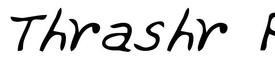 Thrashr Regular font, free Thrashr Regular font, preview Thrashr Regular font