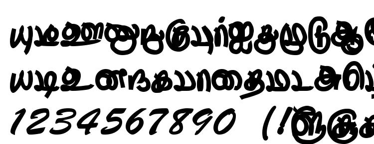 glyphs Thurikai regular font, сharacters Thurikai regular font, symbols Thurikai regular font, character map Thurikai regular font, preview Thurikai regular font, abc Thurikai regular font, Thurikai regular font