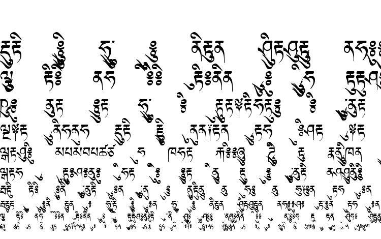 specimens TibetanMachineWeb font, sample TibetanMachineWeb font, an example of writing TibetanMachineWeb font, review TibetanMachineWeb font, preview TibetanMachineWeb font, TibetanMachineWeb font