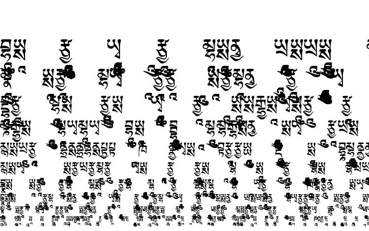образцы шрифта TibetanMachineWeb5, образец шрифта TibetanMachineWeb5, пример написания шрифта TibetanMachineWeb5, просмотр шрифта TibetanMachineWeb5, предосмотр шрифта TibetanMachineWeb5, шрифт TibetanMachineWeb5