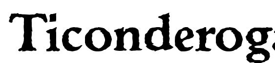Ticonderoga Regular font, free Ticonderoga Regular font, preview Ticonderoga Regular font