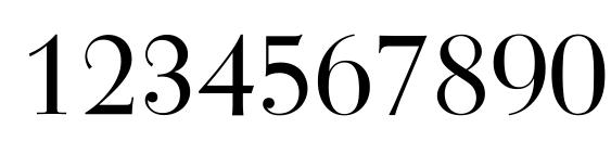 Tiemann Light Font, Number Fonts