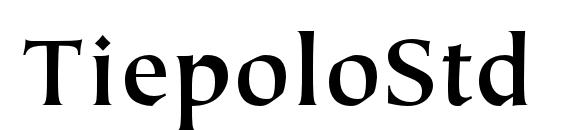 TiepoloStd Bold Font