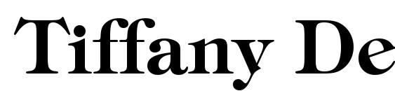 Tiffany Demi BT font, free Tiffany Demi BT font, preview Tiffany Demi BT font