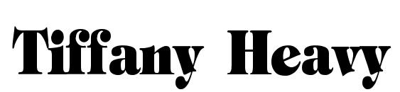 Tiffany Heavy Bold Cn Font