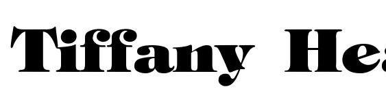 Tiffany Heavy Bold font, free Tiffany Heavy Bold font, preview Tiffany Heavy Bold font