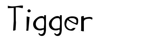 Tigger font, free Tigger font, preview Tigger font