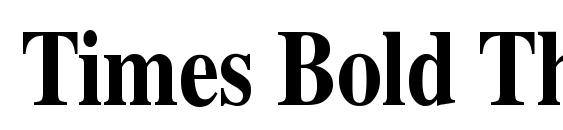 Times Bold Th font, free Times Bold Th font, preview Times Bold Th font