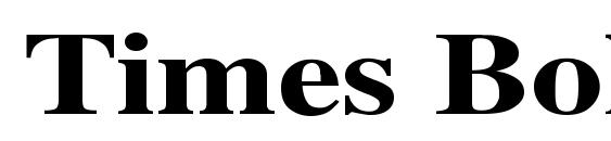 Times Bold Wd Font