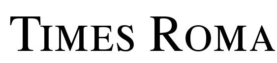 Times Roman Small Caps & Old Style Figures Font