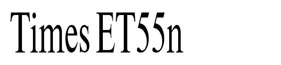 TimesET55n font, free TimesET55n font, preview TimesET55n font