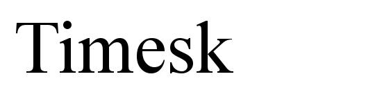 Timesk font, free Timesk font, preview Timesk font