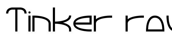 Tinker round font, free Tinker round font, preview Tinker round font