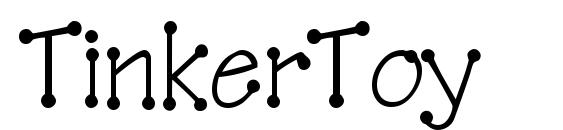 TinkerToy font, free TinkerToy font, preview TinkerToy font