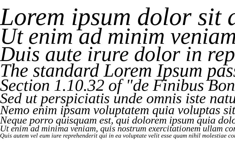specimens Tinos Italic font, sample Tinos Italic font, an example of writing Tinos Italic font, review Tinos Italic font, preview Tinos Italic font, Tinos Italic font