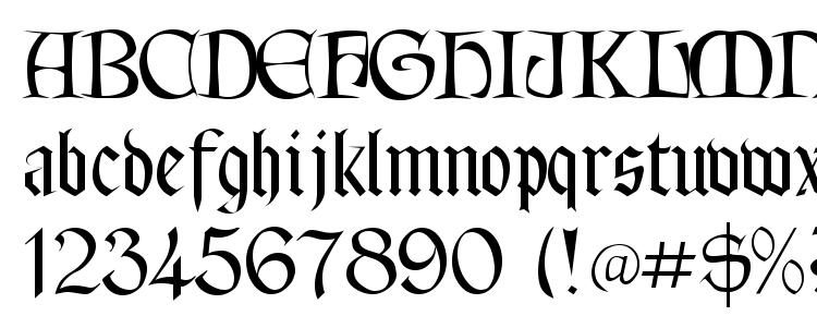 glyphs Tintagel font, сharacters Tintagel font, symbols Tintagel font, character map Tintagel font, preview Tintagel font, abc Tintagel font, Tintagel font