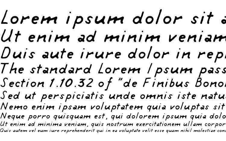 specimens tintin font, sample tintin font, an example of writing tintin font, review tintin font, preview tintin font, tintin font