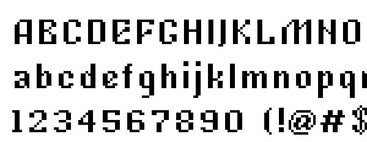 глифы шрифта Tkachevica 7px, символы шрифта Tkachevica 7px, символьная карта шрифта Tkachevica 7px, предварительный просмотр шрифта Tkachevica 7px, алфавит шрифта Tkachevica 7px, шрифт Tkachevica 7px