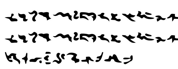 глифы шрифта Tkon, символы шрифта Tkon, символьная карта шрифта Tkon, предварительный просмотр шрифта Tkon, алфавит шрифта Tkon, шрифт Tkon