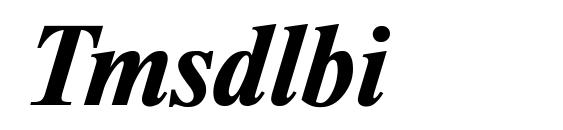 шрифт Tmsdlbi, бесплатный шрифт Tmsdlbi, предварительный просмотр шрифта Tmsdlbi