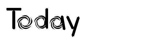 Today font, free Today font, preview Today font