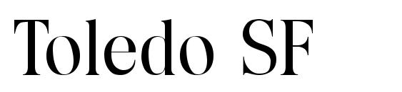 Toledo SF font, free Toledo SF font, preview Toledo SF font