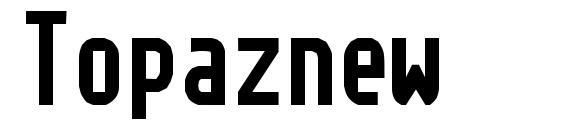 шрифт Topaznew, бесплатный шрифт Topaznew, предварительный просмотр шрифта Topaznew