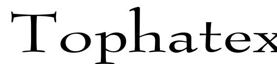 Tophatextended Font
