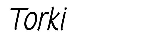 шрифт Torki, бесплатный шрифт Torki, предварительный просмотр шрифта Torki